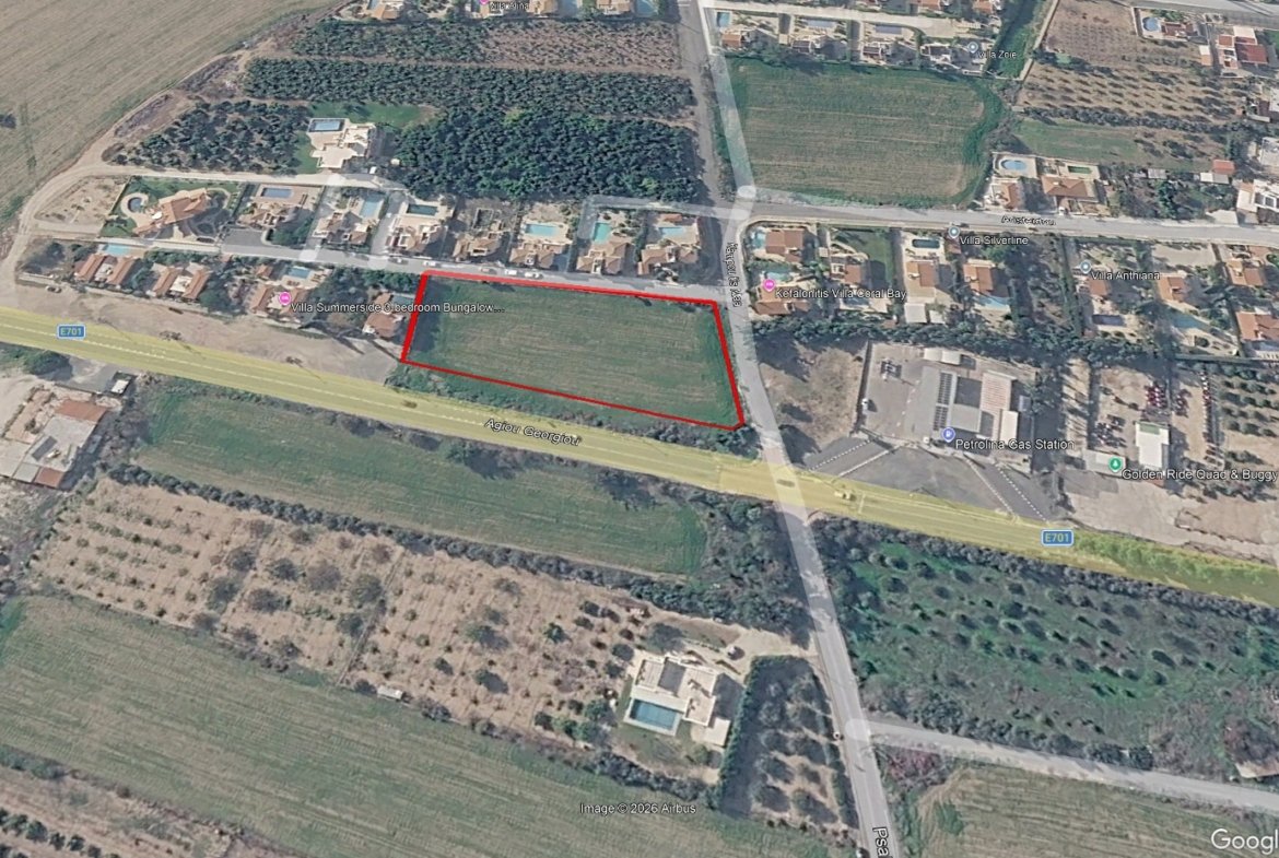 Residential Land in Pegeia –  Coral Bay