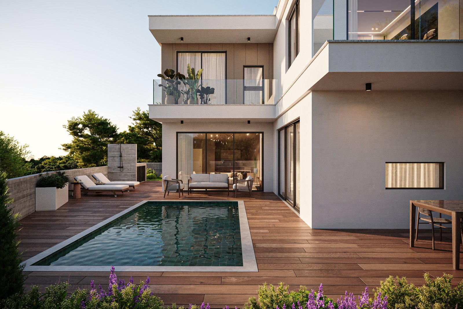 Contemporary Three‑Bedroom Villas in Konia