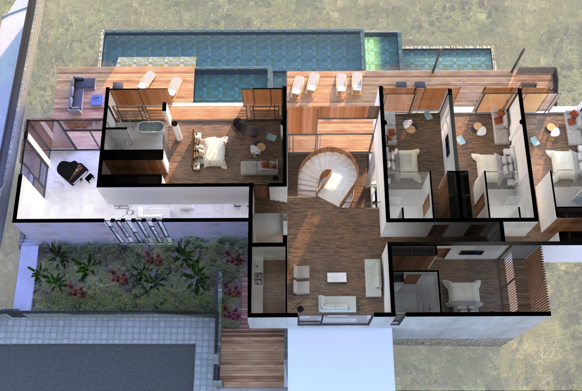 World-Class Modern Mansion with Private Guest Studio | Pegeia, Paphos