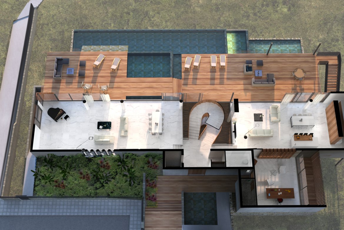 World-Class Modern Mansion with Private Guest Studio | Pegeia, Paphos