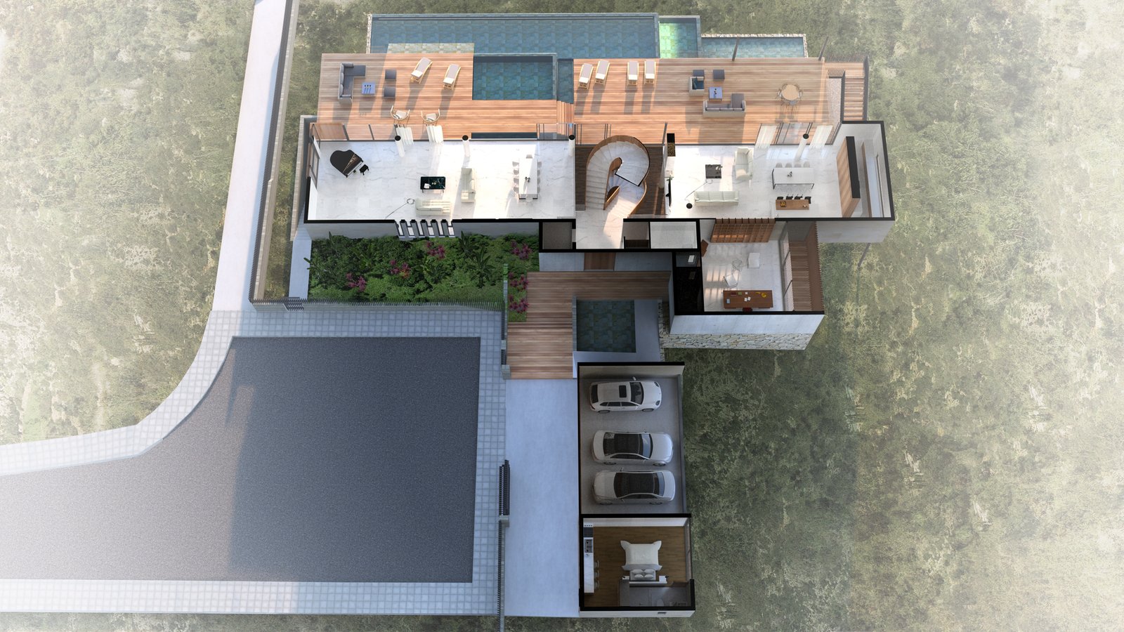 World-Class Modern Mansion with Private Guest Studio | Pegeia, Paphos