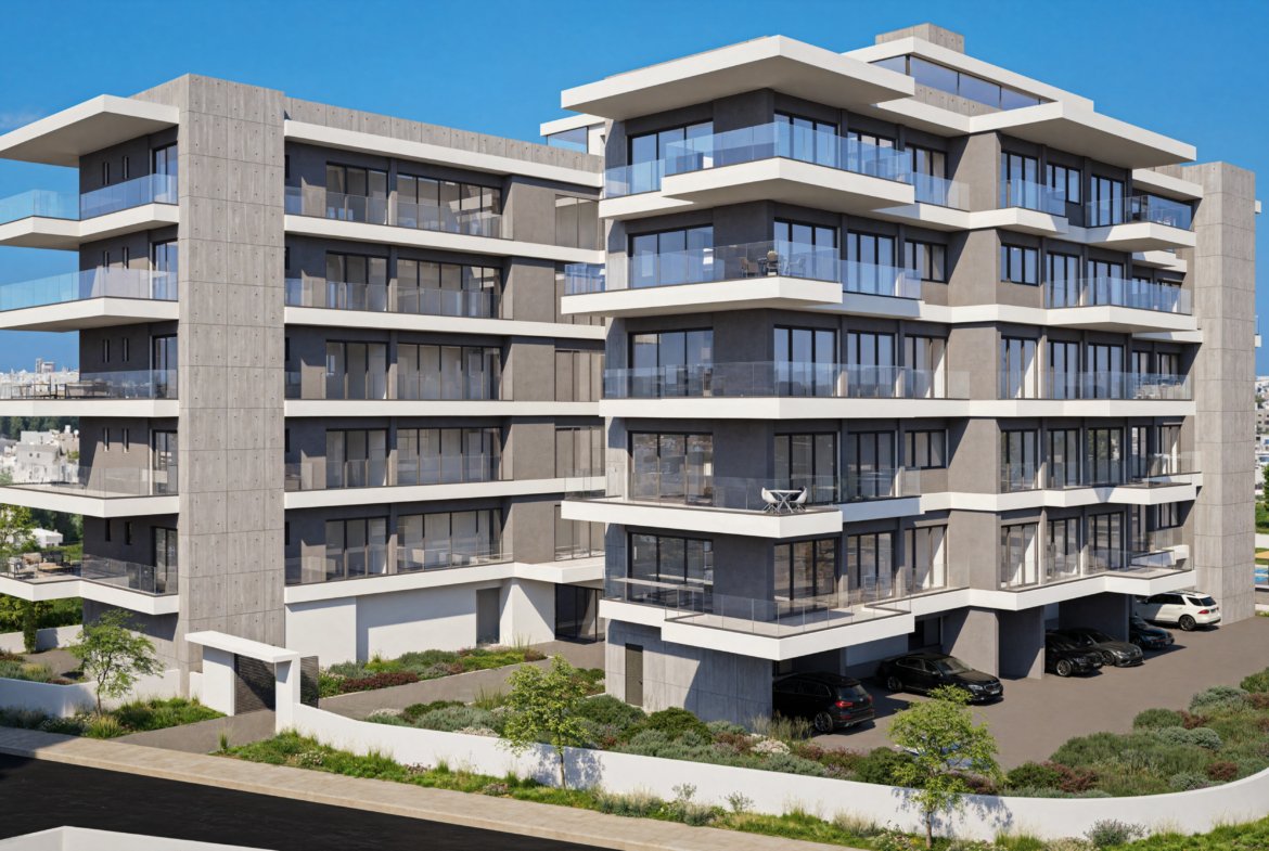 Modern Two Bedroom Apartments in Paphos