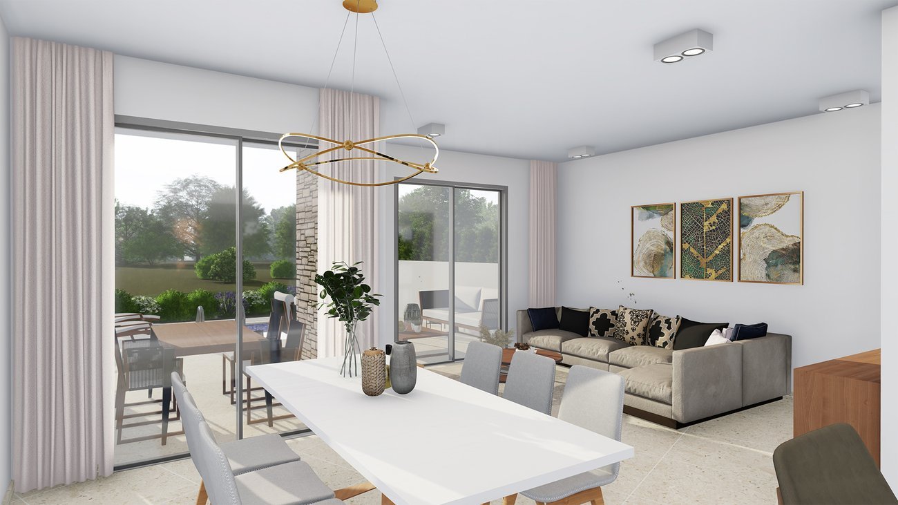 Modern Three-Bedroom Villa with Private Pool in Pegeia