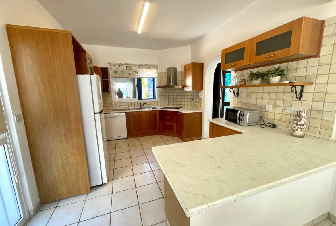 Five Bedroom Four Bathroom Sea-Side Unique Villa in Chloraka Area of Paphos