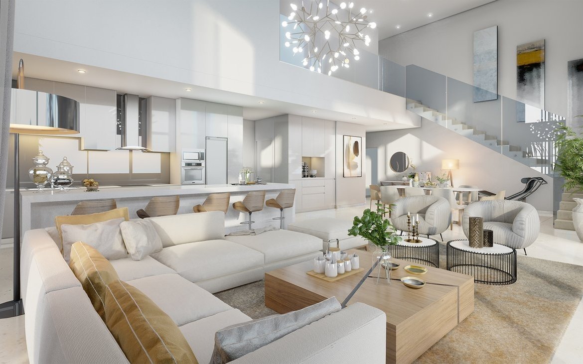 Exceptional Four Bedroom Duplex Waterfront Apartments in Prime Paphos Location