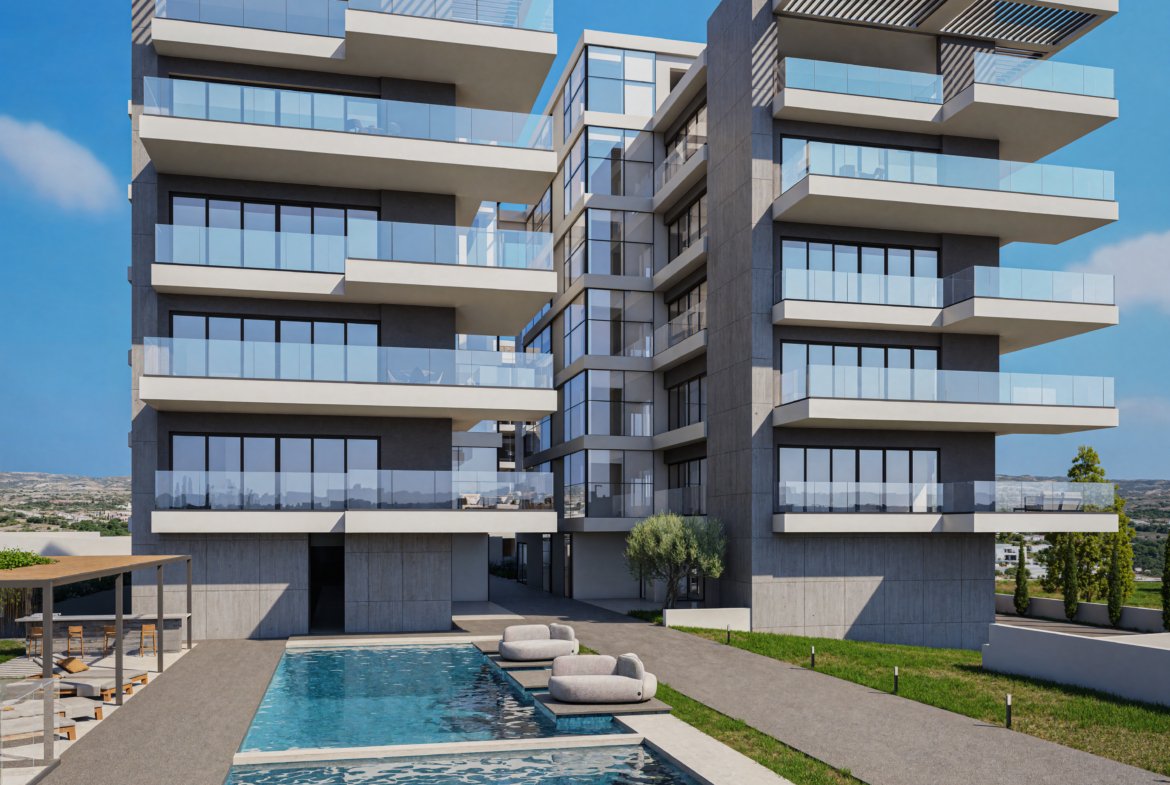 Modern Two Bedroom Apartments in Paphos