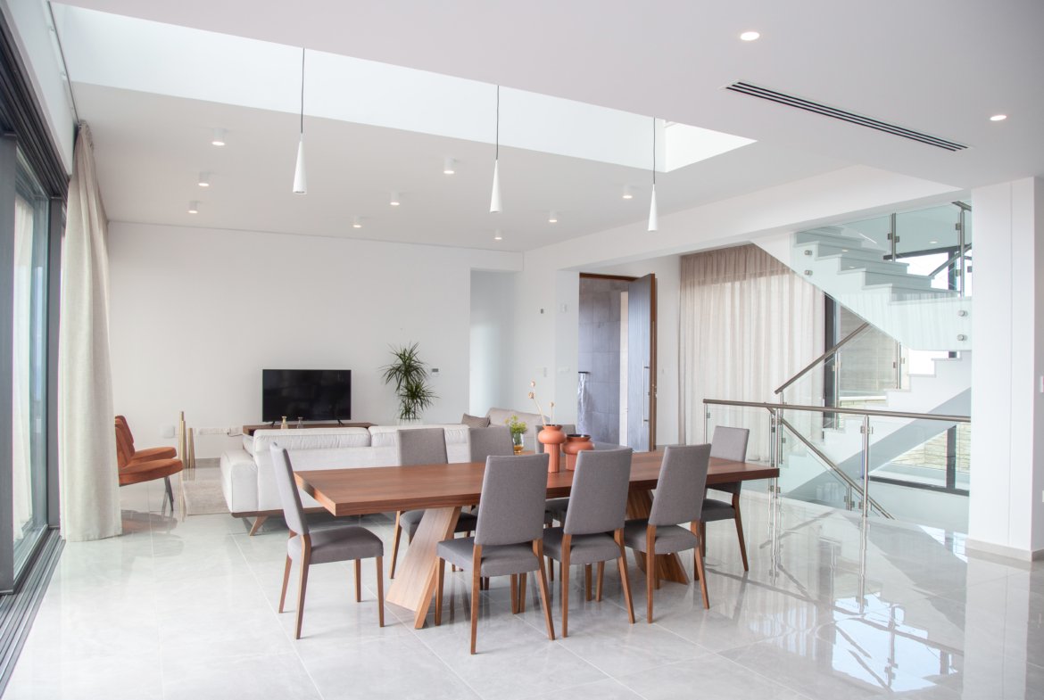 Luxury Boutique Three Bedroom Villas with Spectacular Sea Views in Pegeia