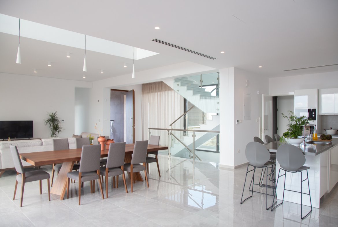 Luxury Boutique Three Bedroom Villas with Spectacular Sea Views in Pegeia