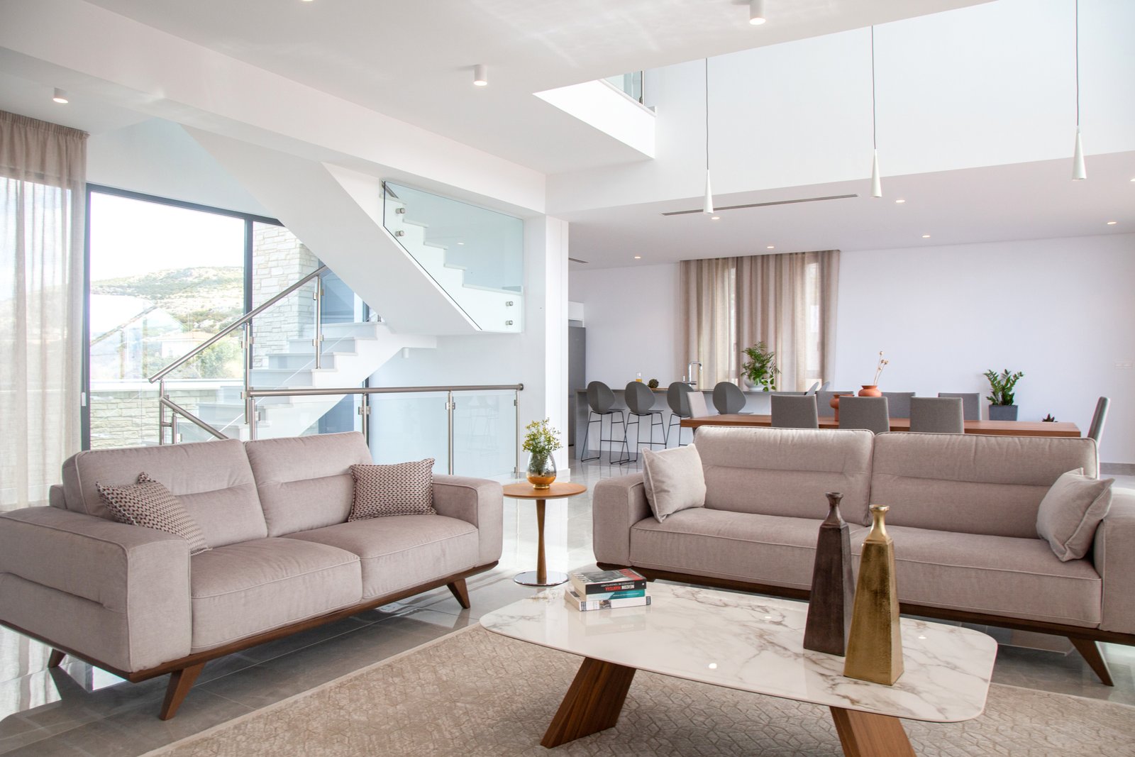 Luxury Boutique Three Bedroom Villas with Spectacular Sea Views in Pegeia