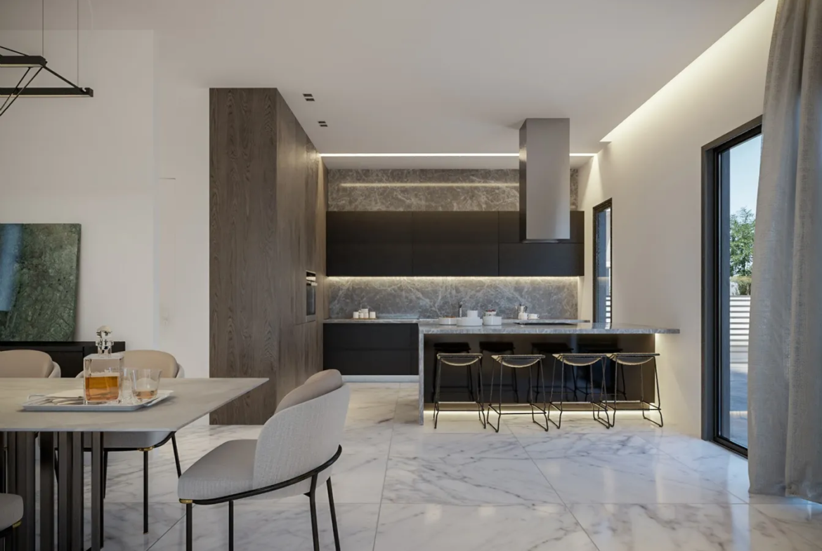Modern Two Bedroom Two Bathroom Apartments in Chloraka