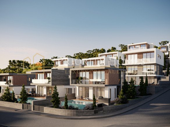Modern Three-Bedroom Villas in Geroskipou