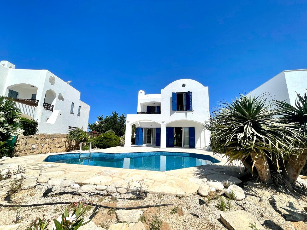 Five Bedroom Four Bathroom Sea-Side Unique Villa in Chloraka Area of Paphos