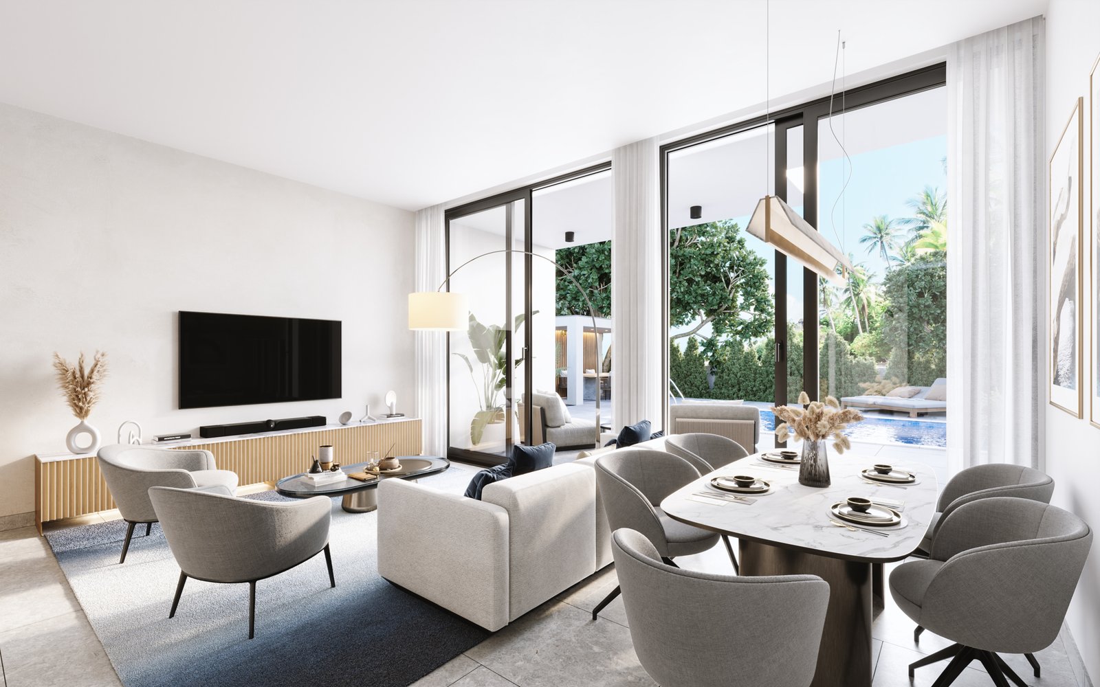 Boutique Three Bedroom Villas in Chloraka