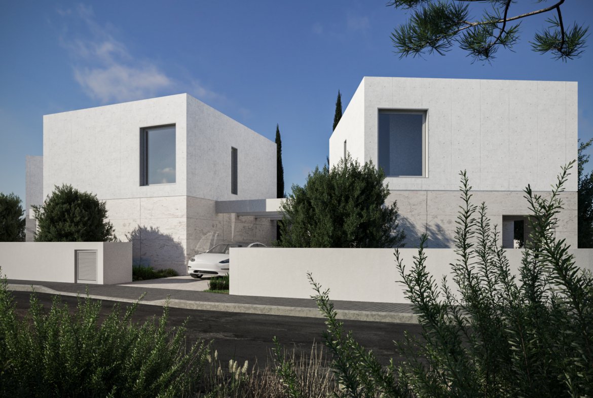 Exclusive Two Bedroom Two Bathroom Beachfront Villas in Geroskipou, Paphos
