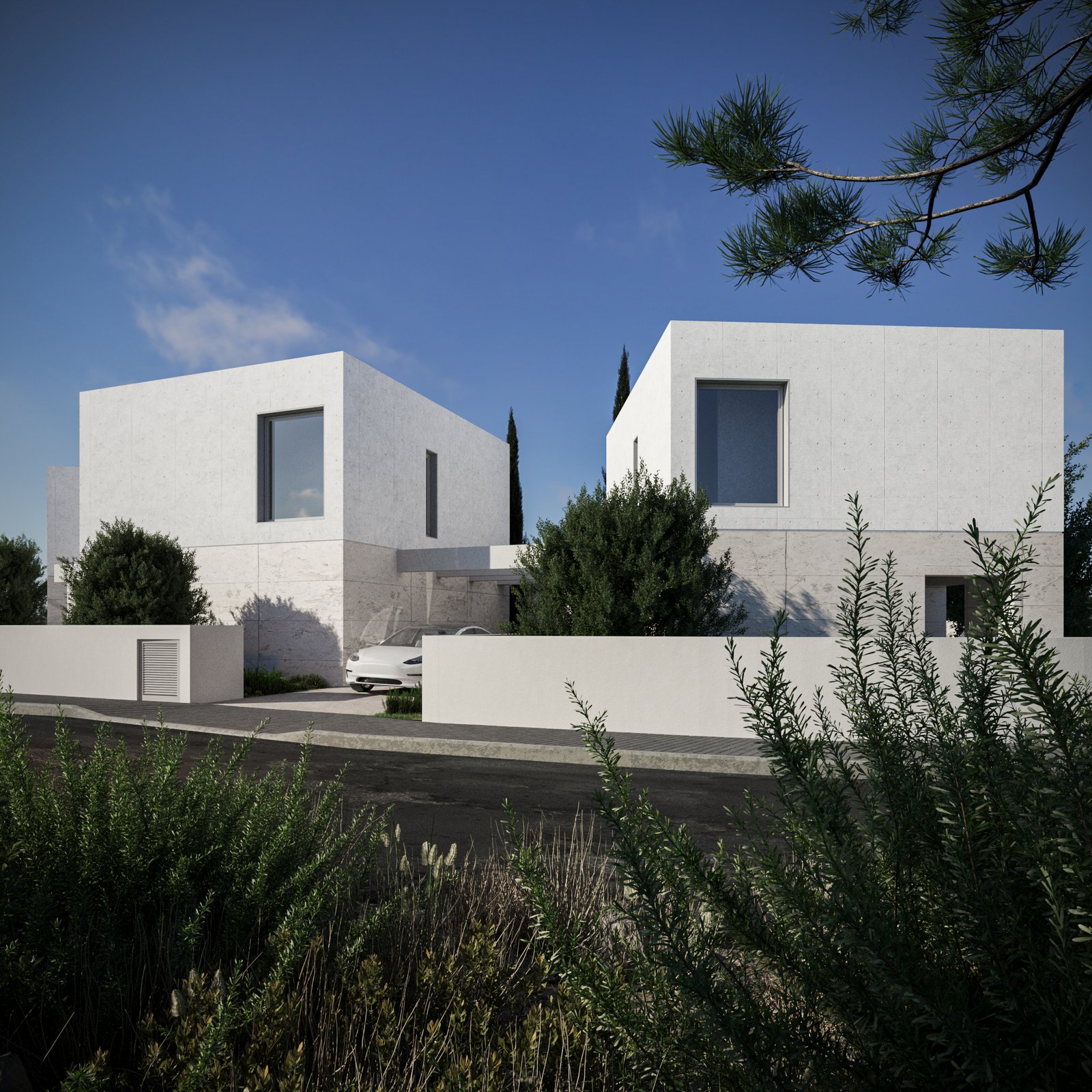 Exclusive Two Bedroom Two Bathroom Beachfront Villas in Geroskipou, Paphos