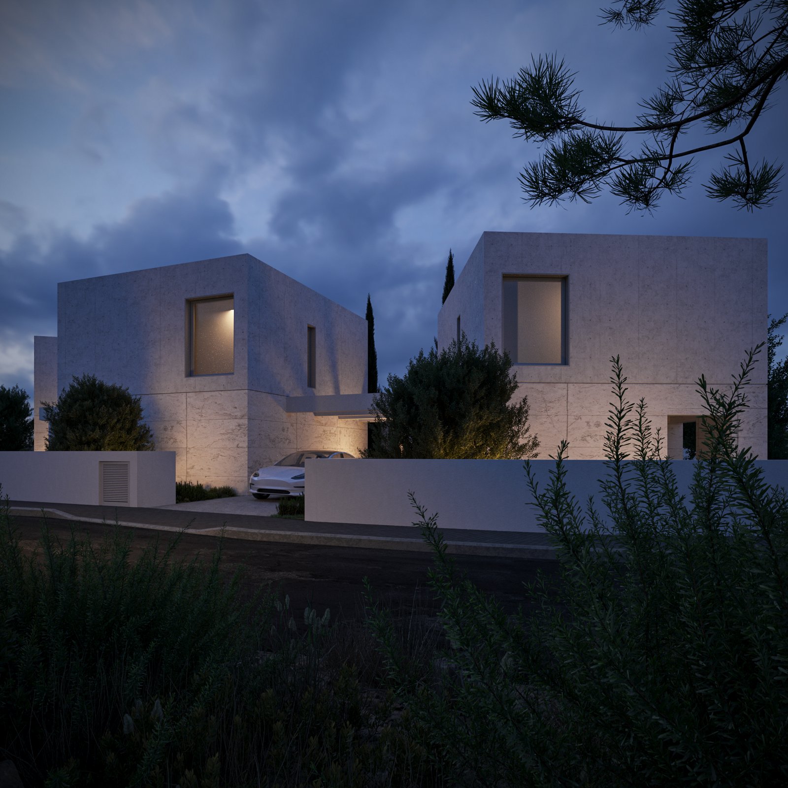 Exclusive Two Bedroom Two Bathroom Beachfront Villas in Geroskipou, Paphos