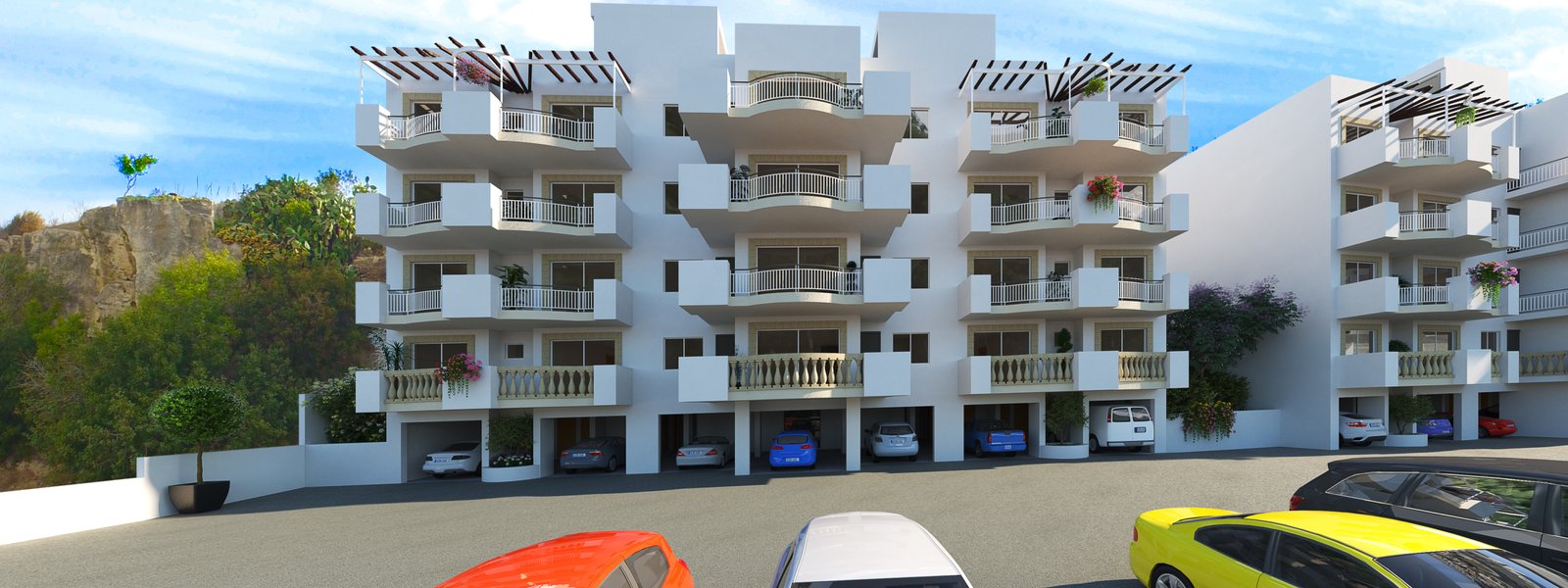Luxury Ground Floor Two‑Bedroom Apartment in Paphos – Central