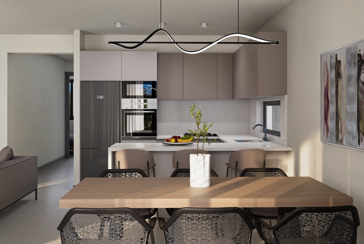 Contemporary Two Bedroom Apartments in Petridia Paphos