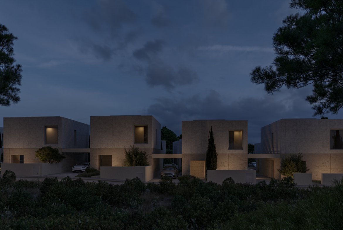 Exclusive Two Bedroom Two Bathroom Beachfront Villas in Geroskipou, Paphos