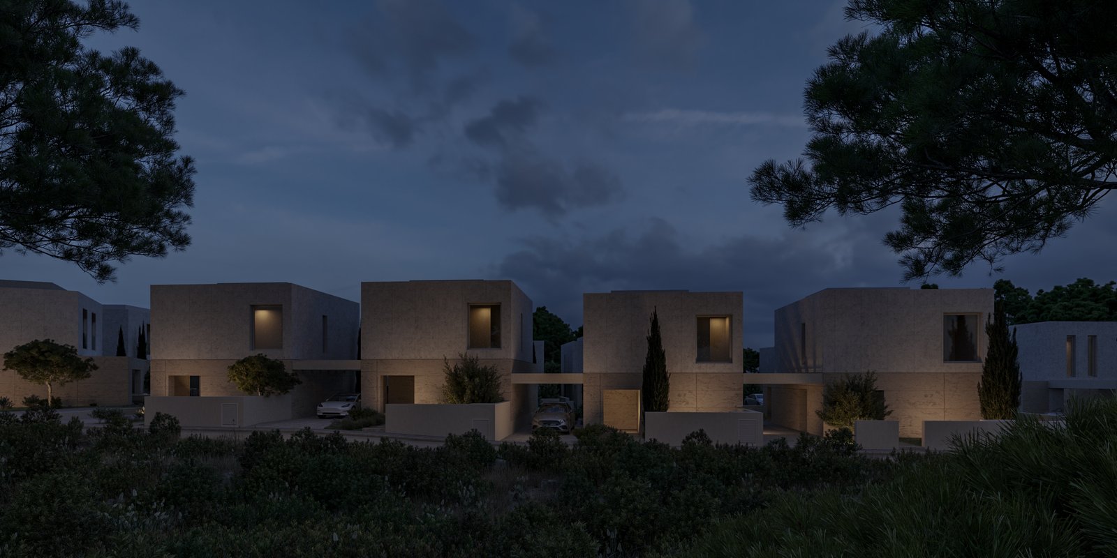 Exclusive Two Bedroom Two Bathroom Beachfront Villas in Geroskipou, Paphos