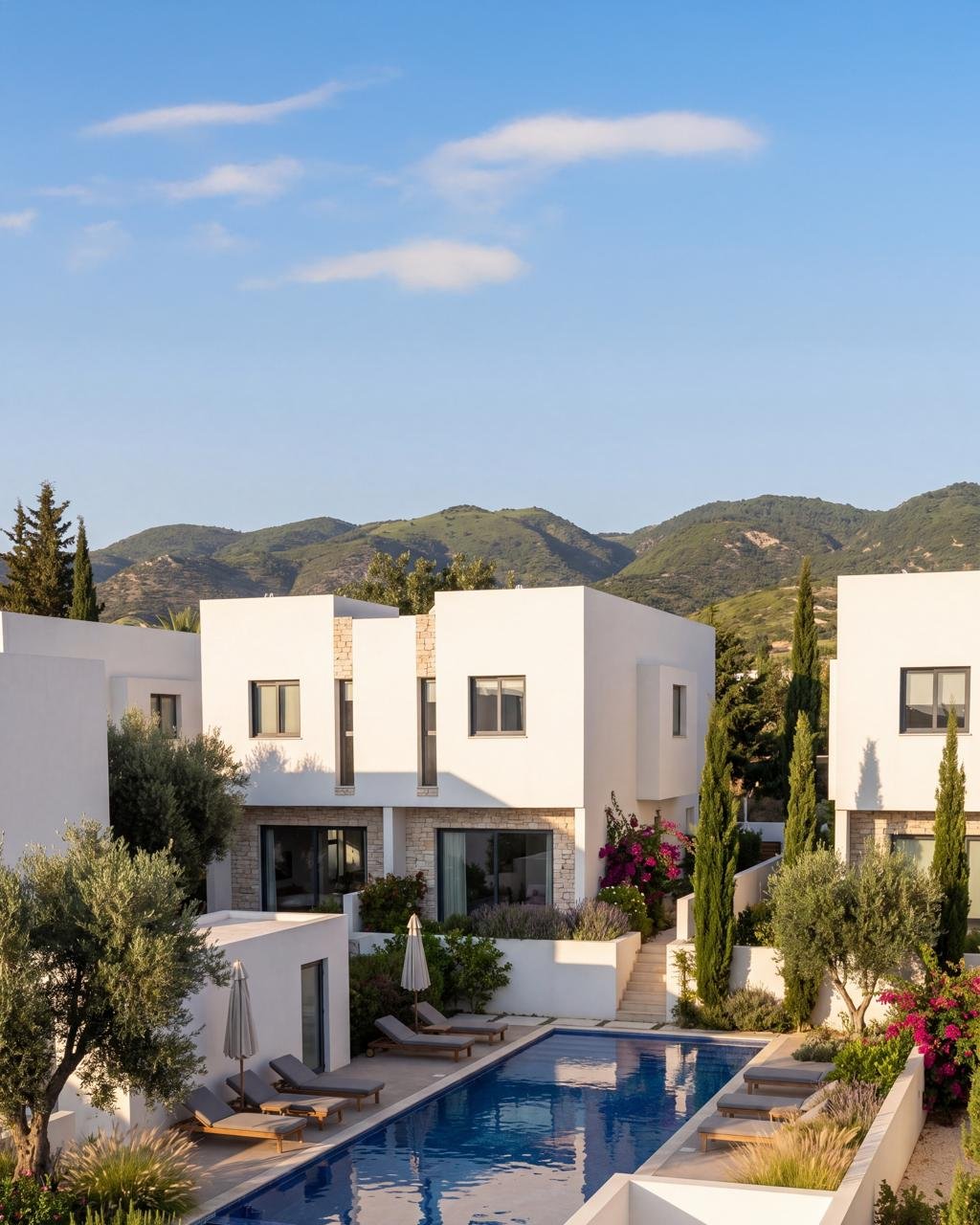 Contemporary Three Bedroom Semi-Detached Villas in Prime Pegeia Location