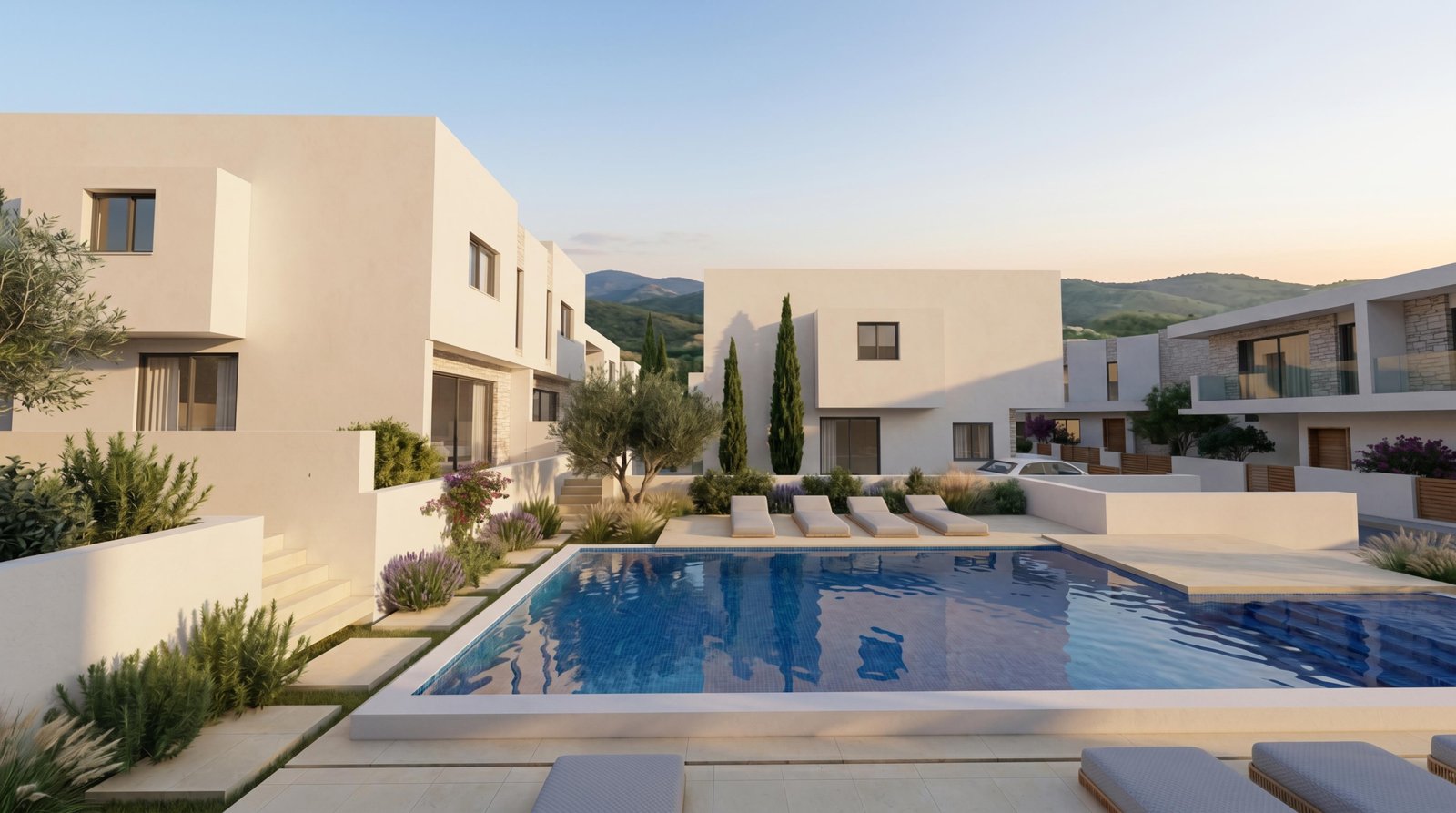 Contemporary Three Bedroom Detached Villas in Prime Pegeia Location
