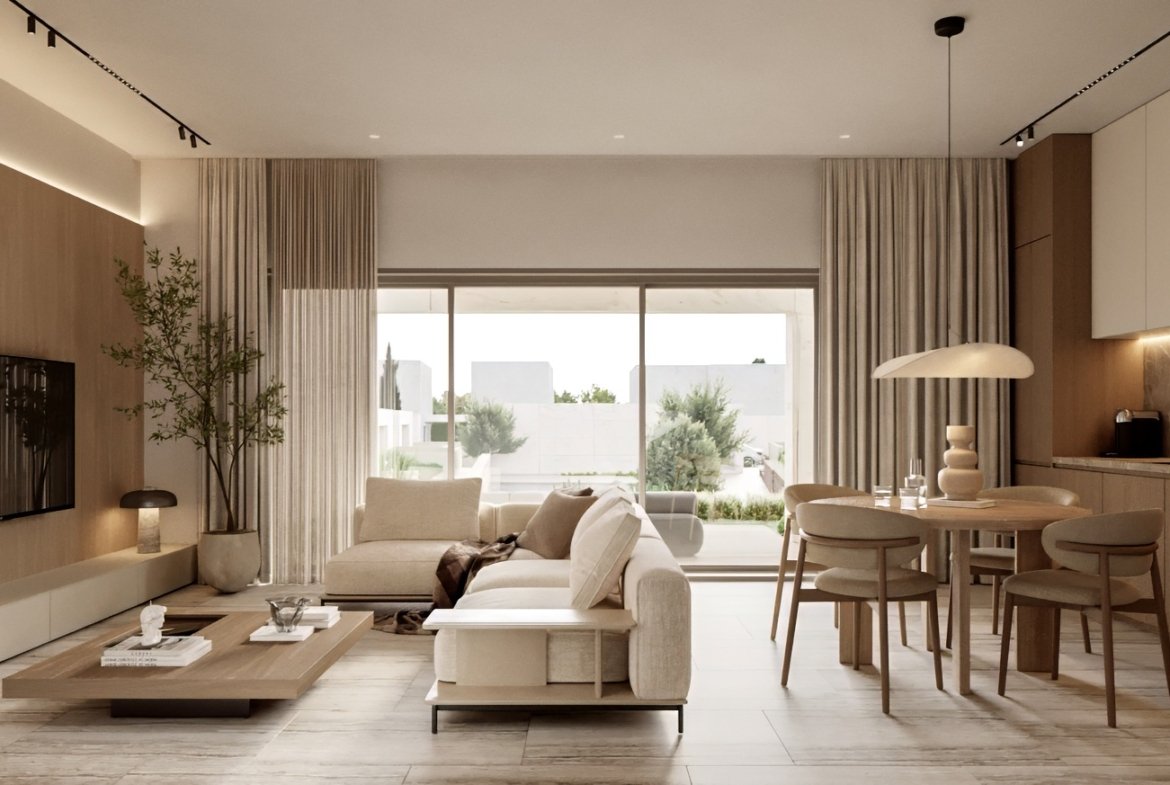 Exclusive Two Bedroom Two Bathroom Beachfront Villas in Geroskipou, Paphos