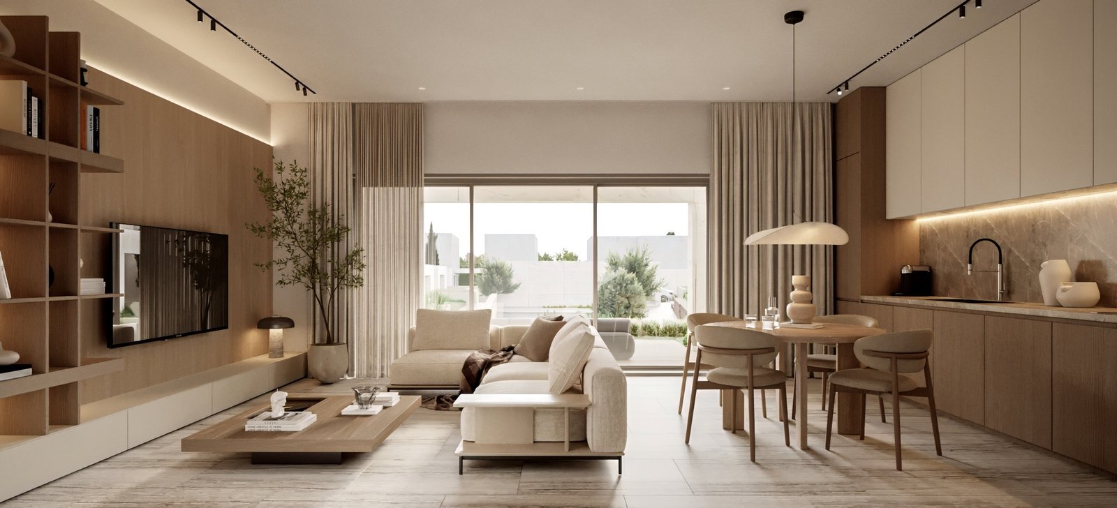 Exclusive Two Bedroom Two Bathroom Beachfront Villas in Geroskipou, Paphos