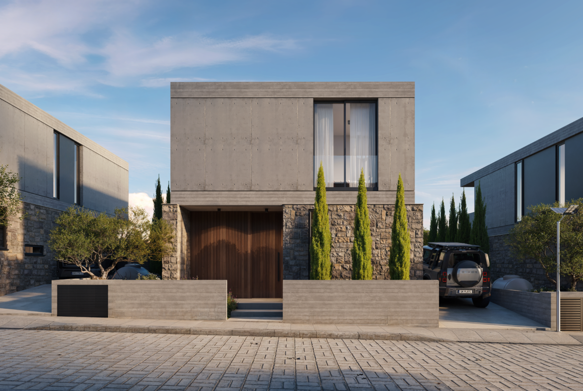 Modern Three-Bedroom Villa for Sale in Geroskipou