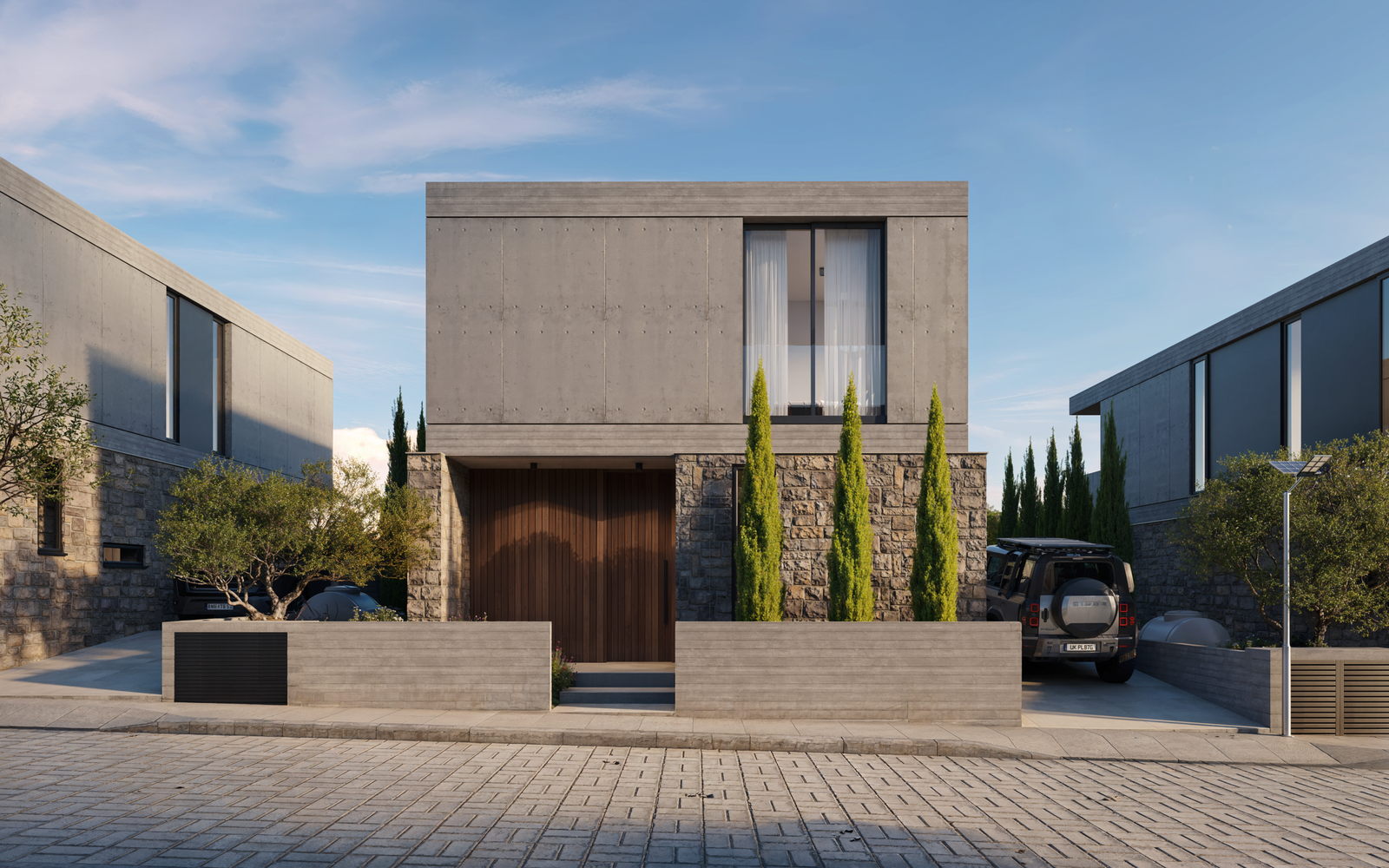 Modern Three-Bedroom Villa for Sale in Geroskipou