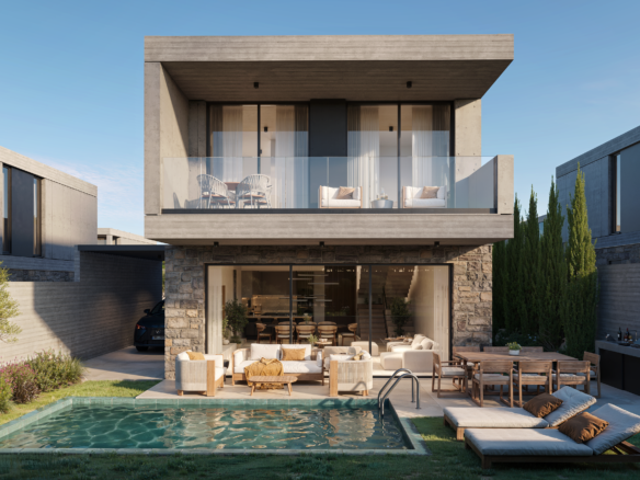 Modern Three-Bedroom Villa for Sale in Geroskipou