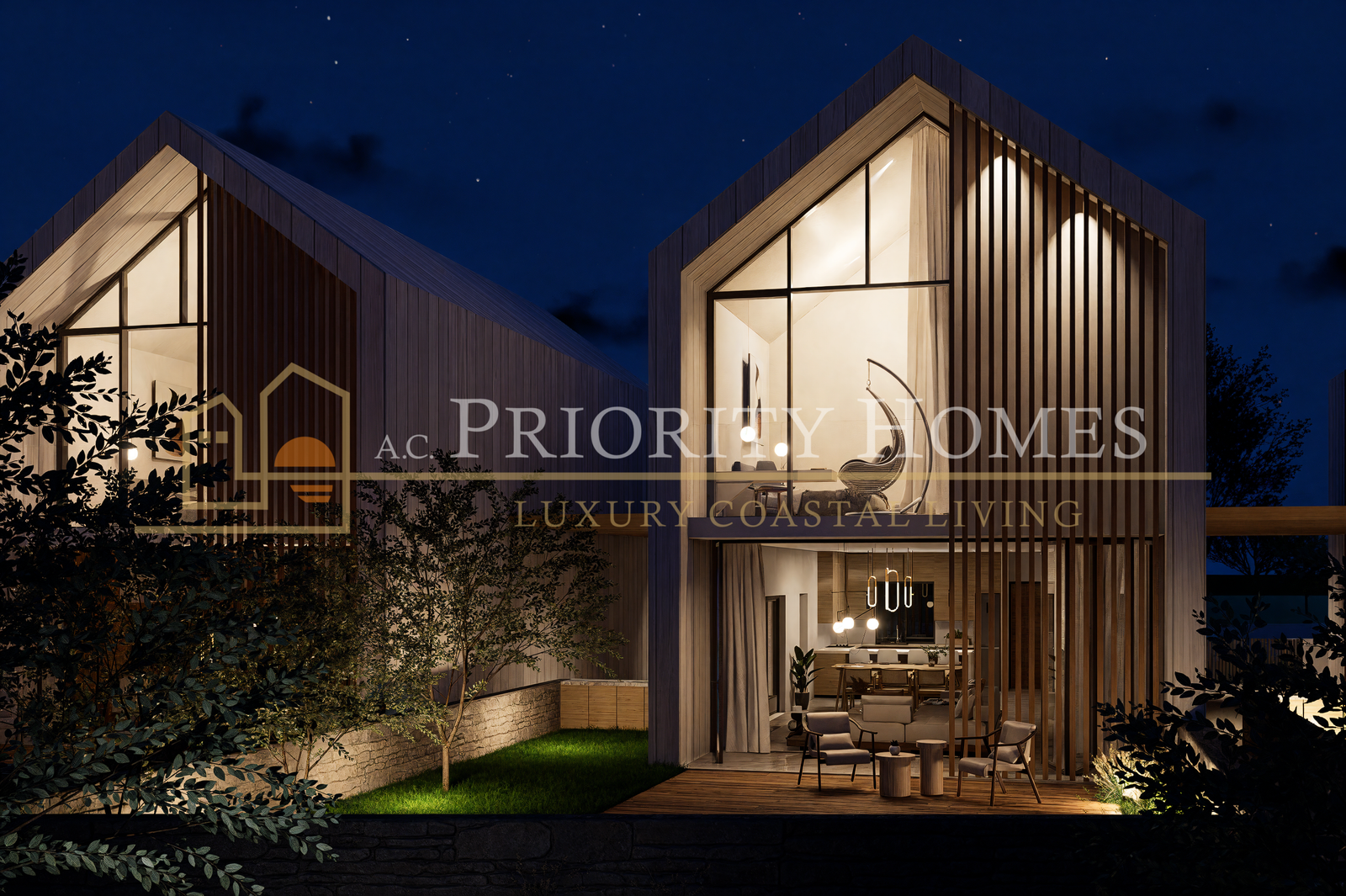 Exclusive Three Bedroom Detached Villas in Gated Community in Kissonerga, Paphos