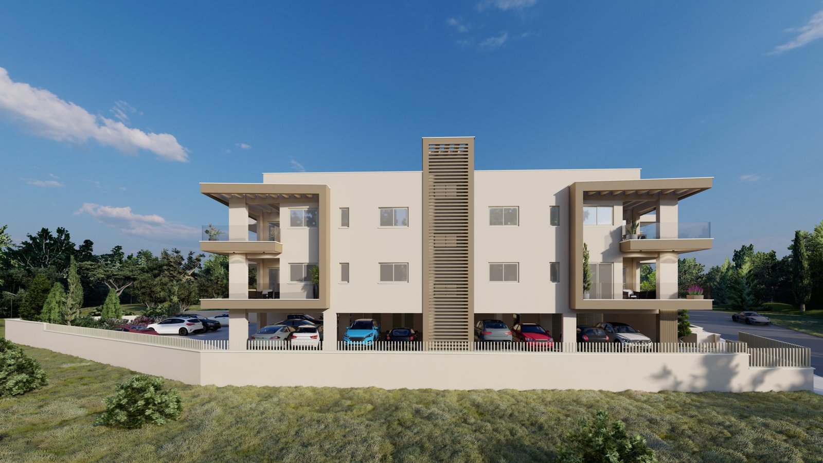 Contemporary Three-Bedroom Apartment in Pegeia