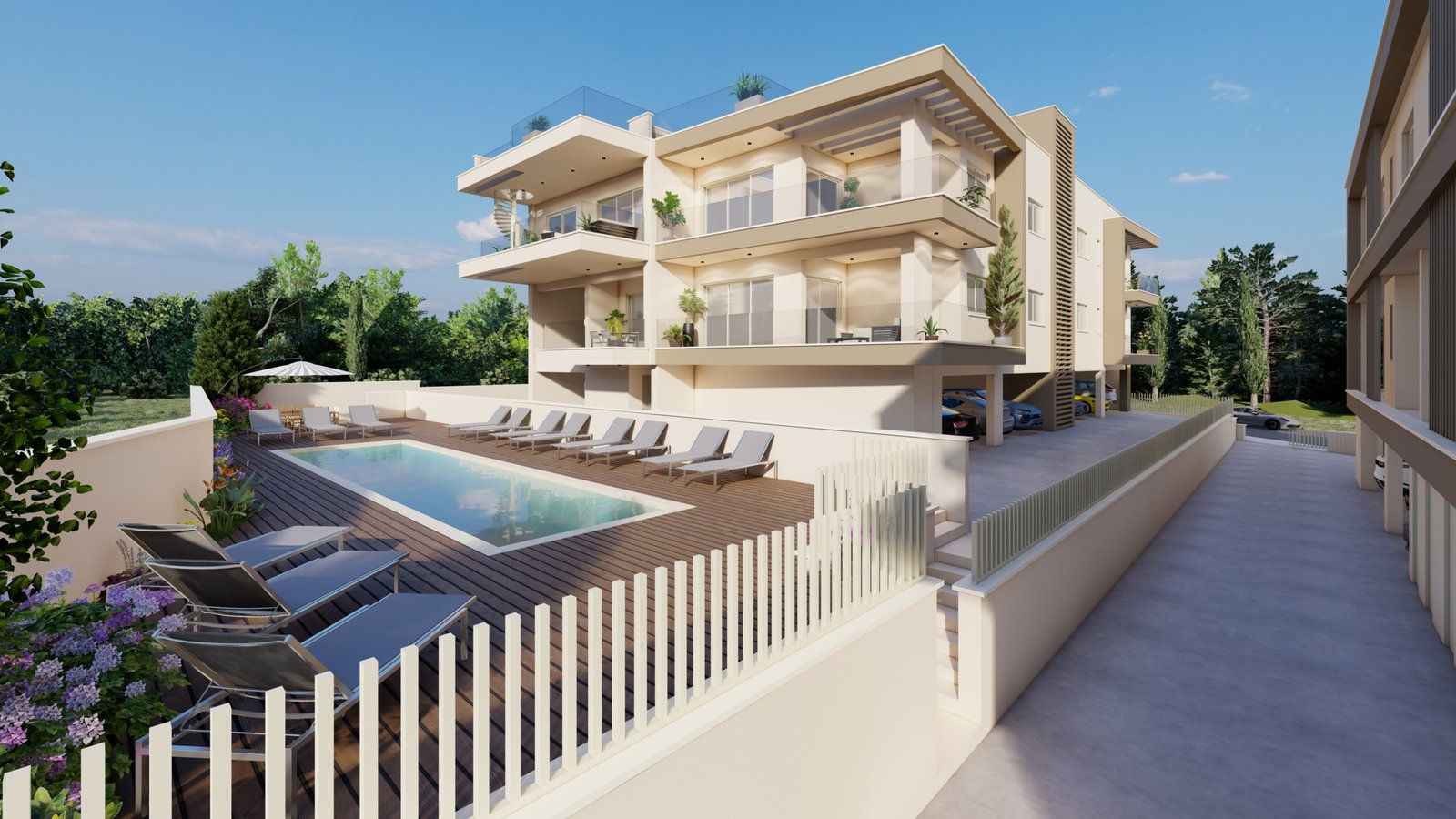 Contemporary Two-Bedroom Apartment in Pegeia