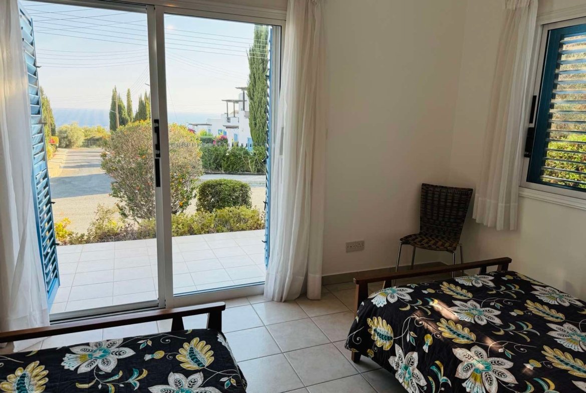 Charming Three Bedroom Mediterranean Bungalow in Sea Caves Pegeia