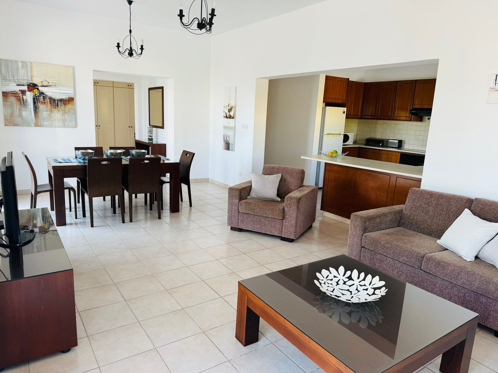 Charming Three Bedroom Mediterranean Bungalow in Sea Caves Pegeia