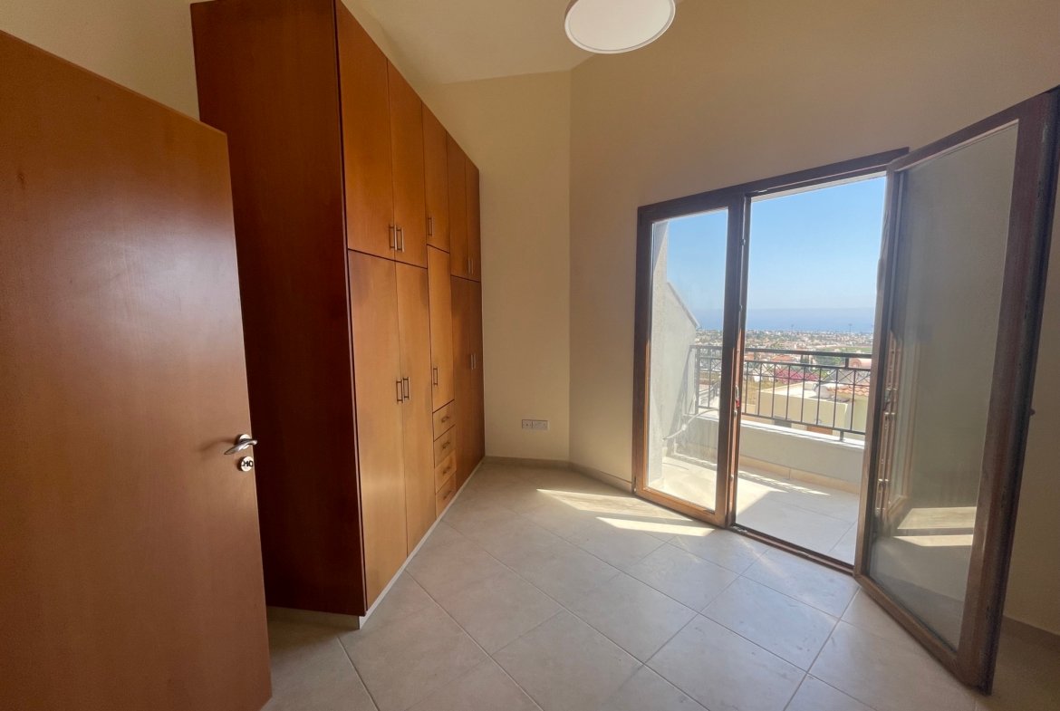 Two Bedroom Semi Detached Corner Townhouse in Pegeia