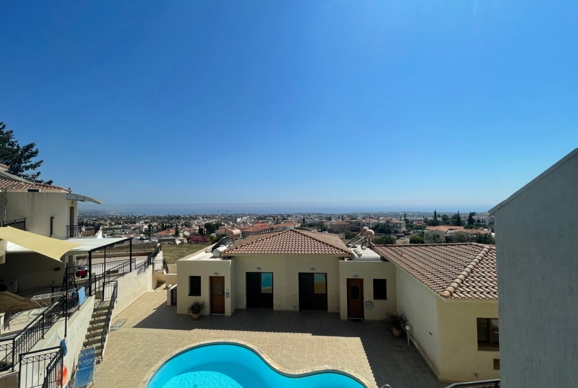Two Bedroom Semi Detached Corner Townhouse in Pegeia