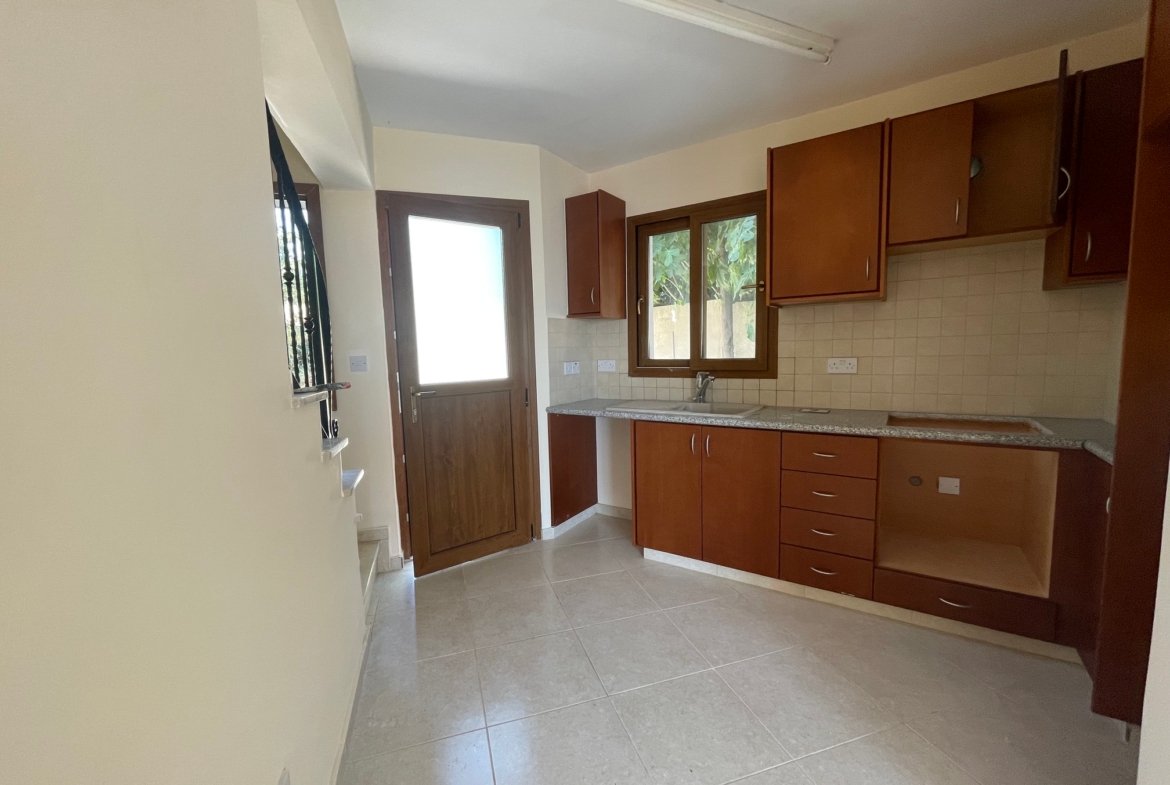 Two Bedroom Semi Detached Corner Townhouse in Pegeia