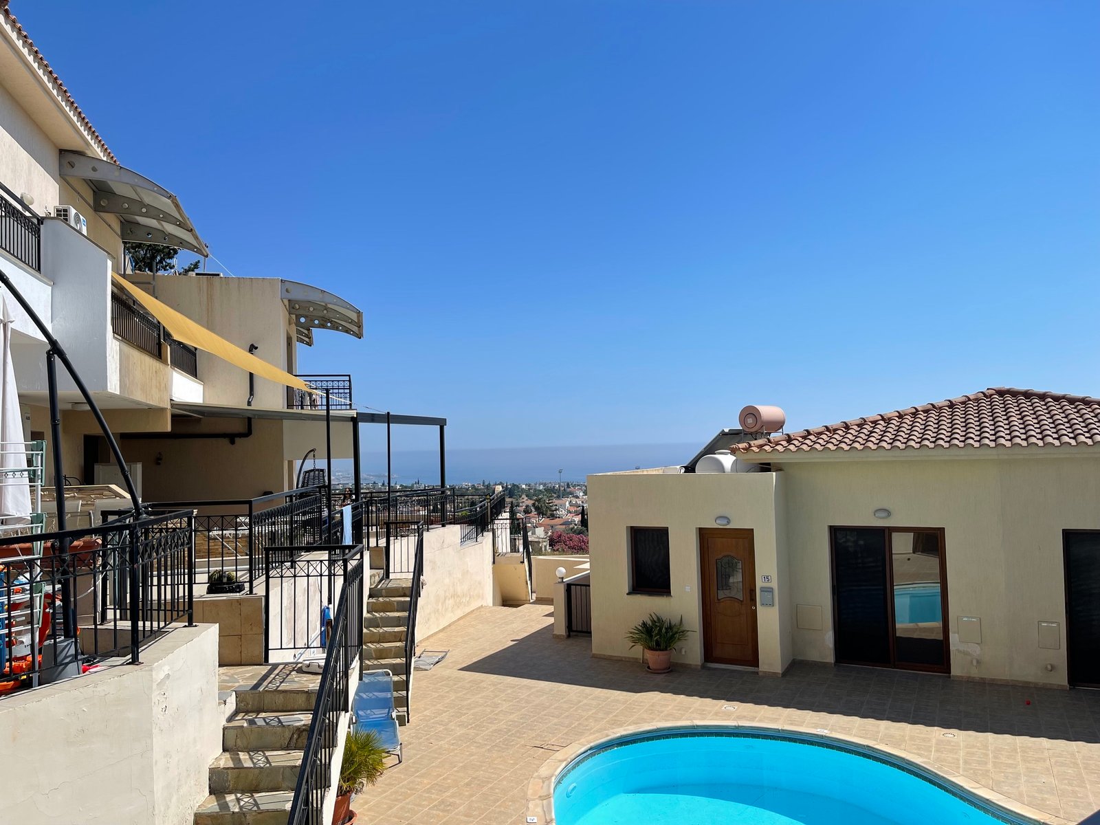 Two Bedroom Semi Detached Corner Townhouse in Pegeia
