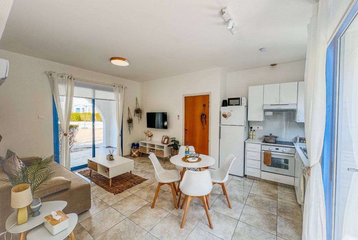 Charming Grecian-Style Ground Floor Apartment in Gated Complex