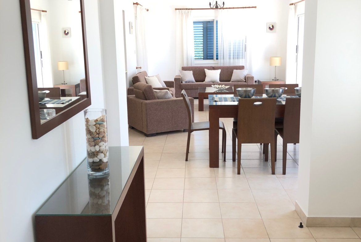 Charming Three Bedroom Mediterranean Bungalow in Sea Caves Pegeia