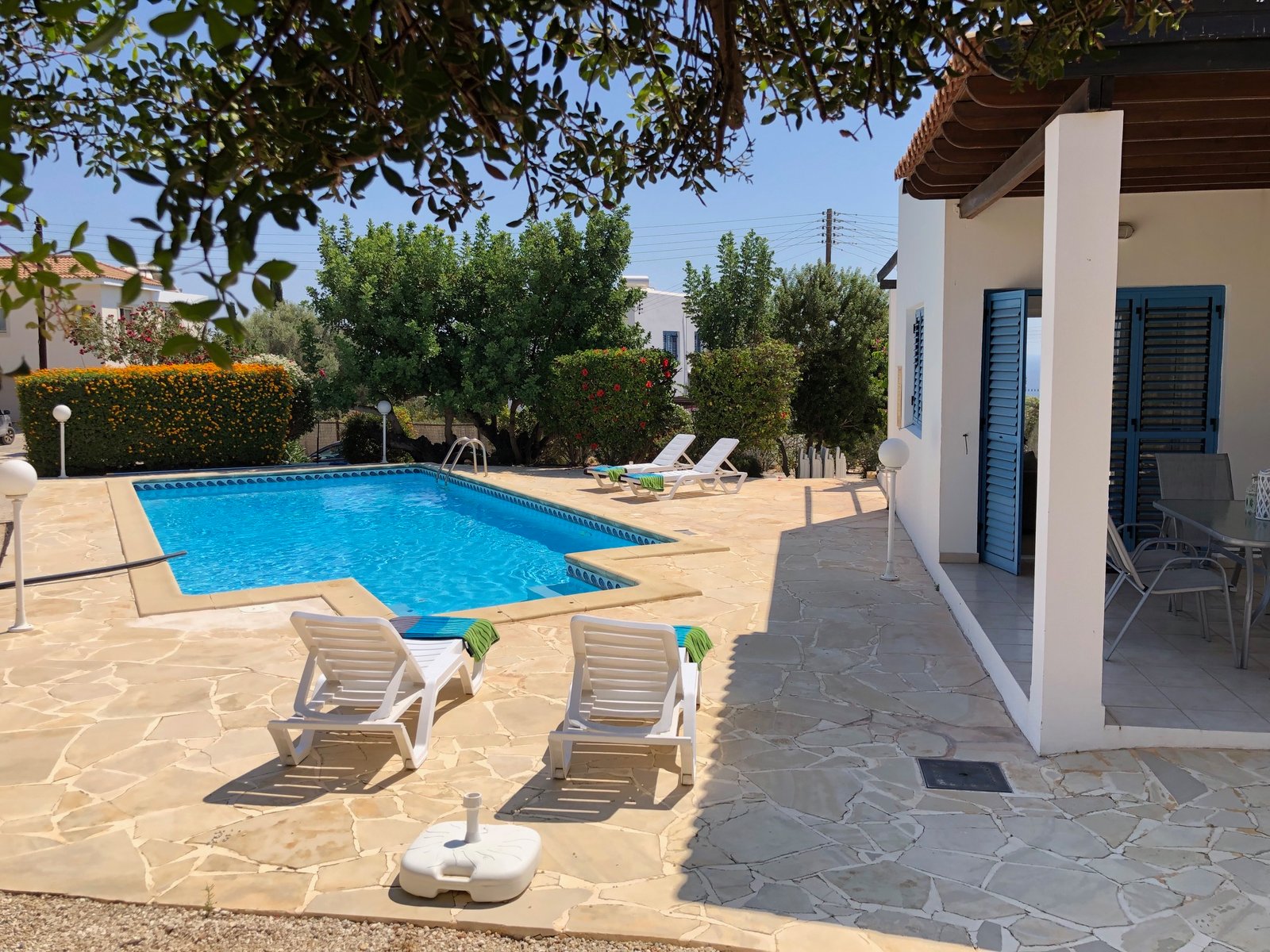 Charming Three Bedroom Mediterranean Bungalow in Sea Caves Pegeia