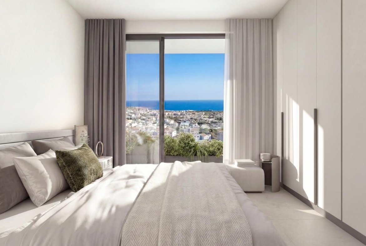 Contemporary Three-Bedroom Apartments in Paphos City Centre