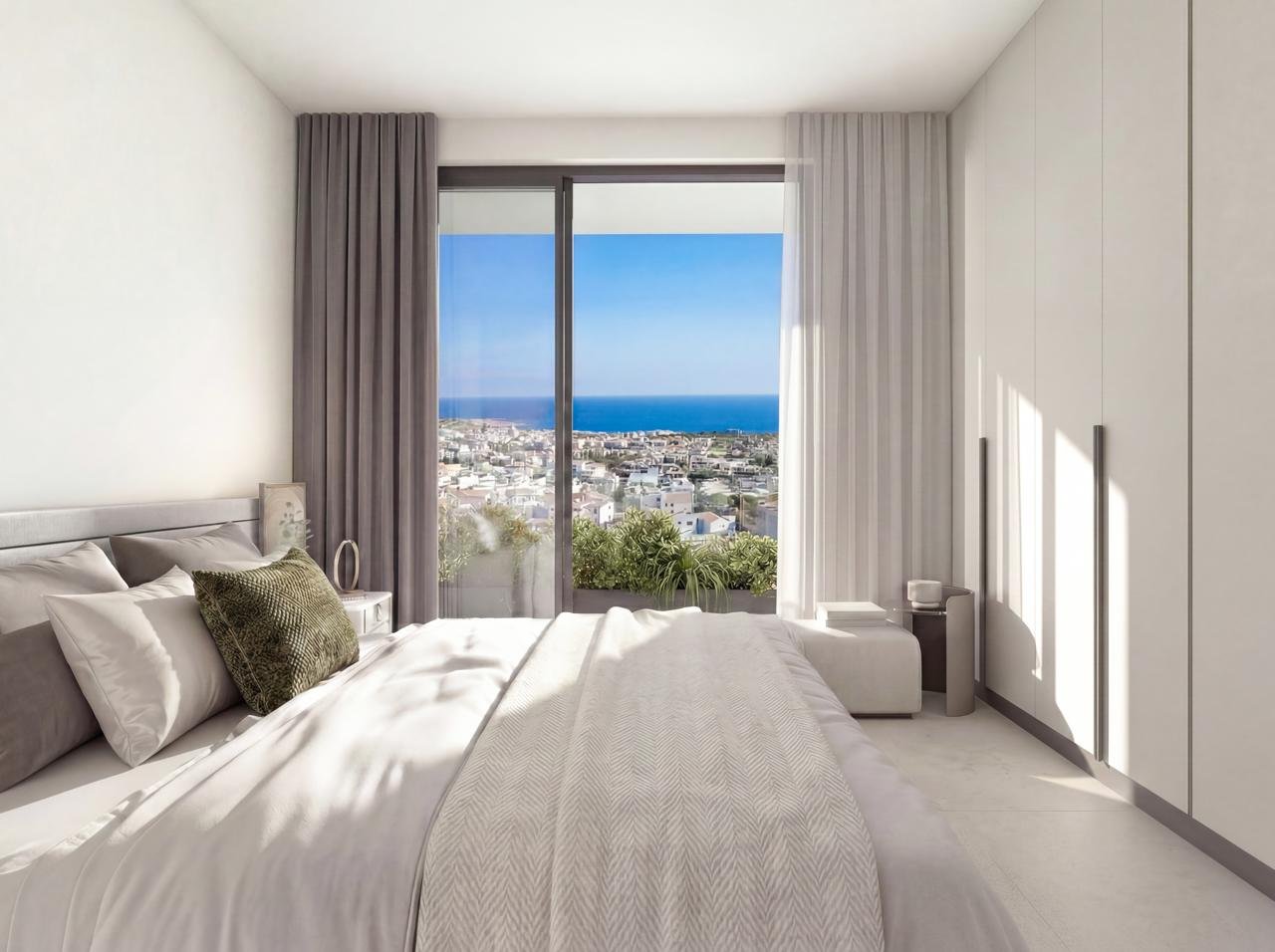 Contemporary Three-Bedroom Apartments in Paphos City Centre