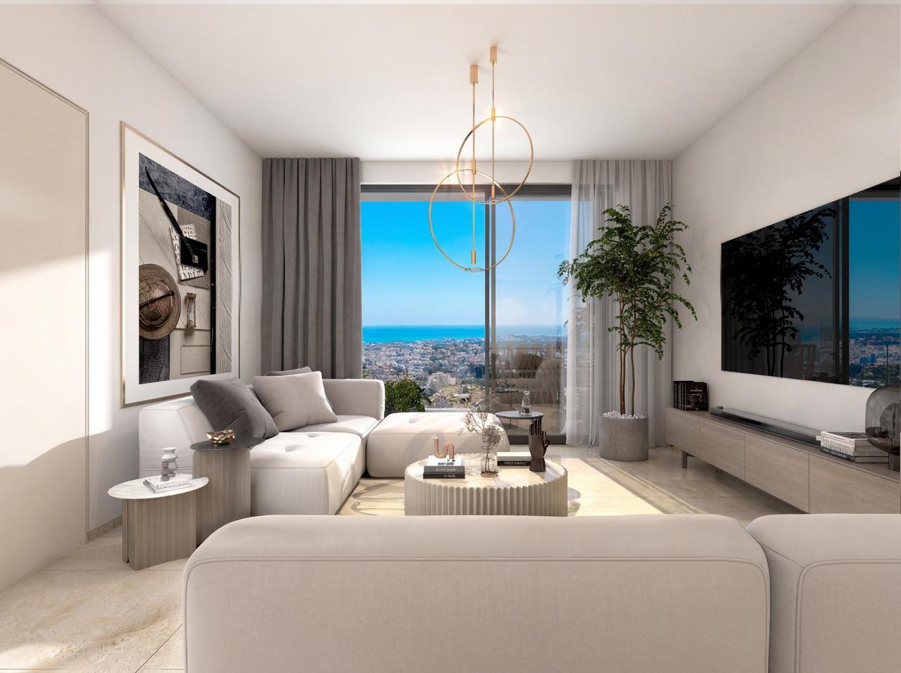 Contemporary Three-Bedroom Apartments in Paphos City Centre