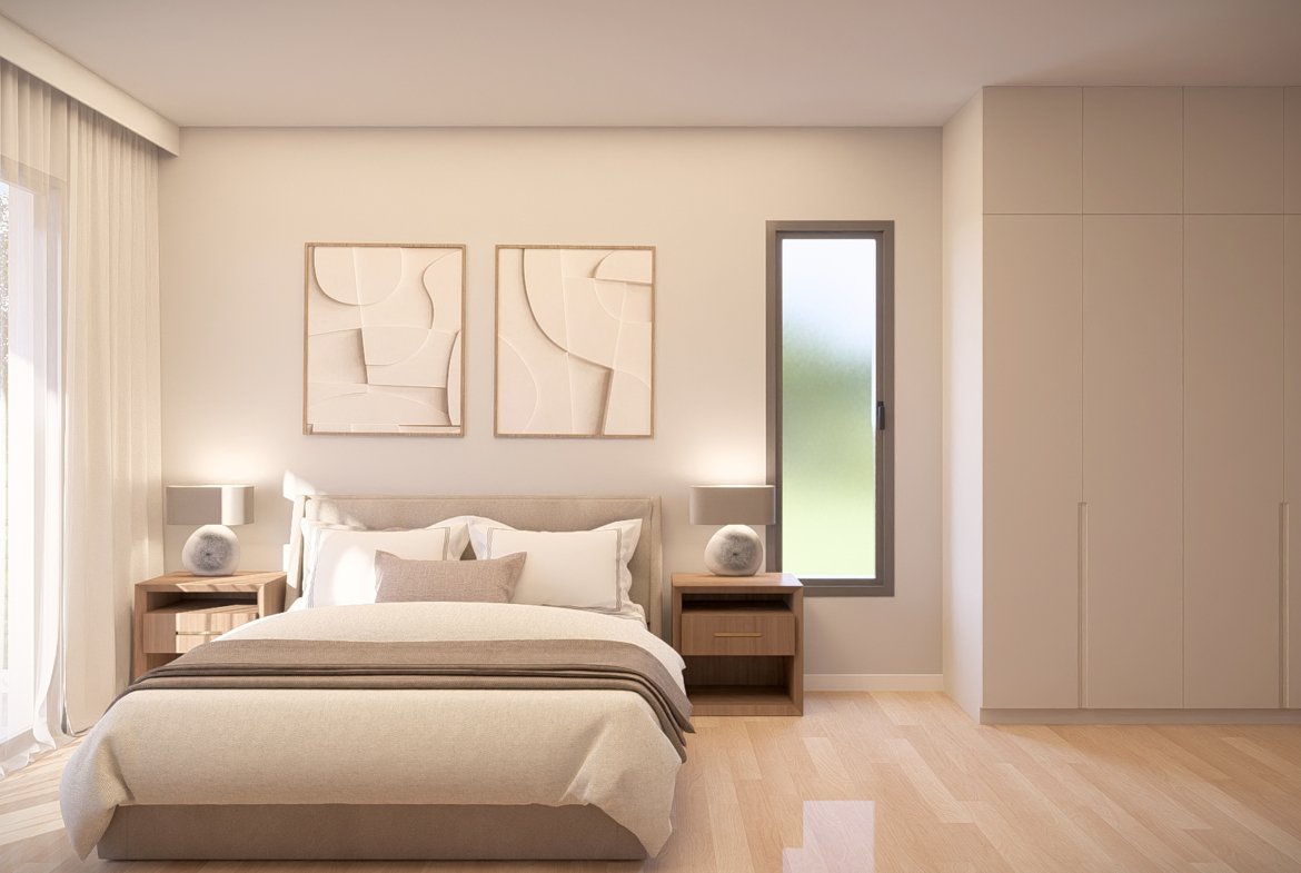 Three Bedroom Three Bathroom Villas in Geroskipou