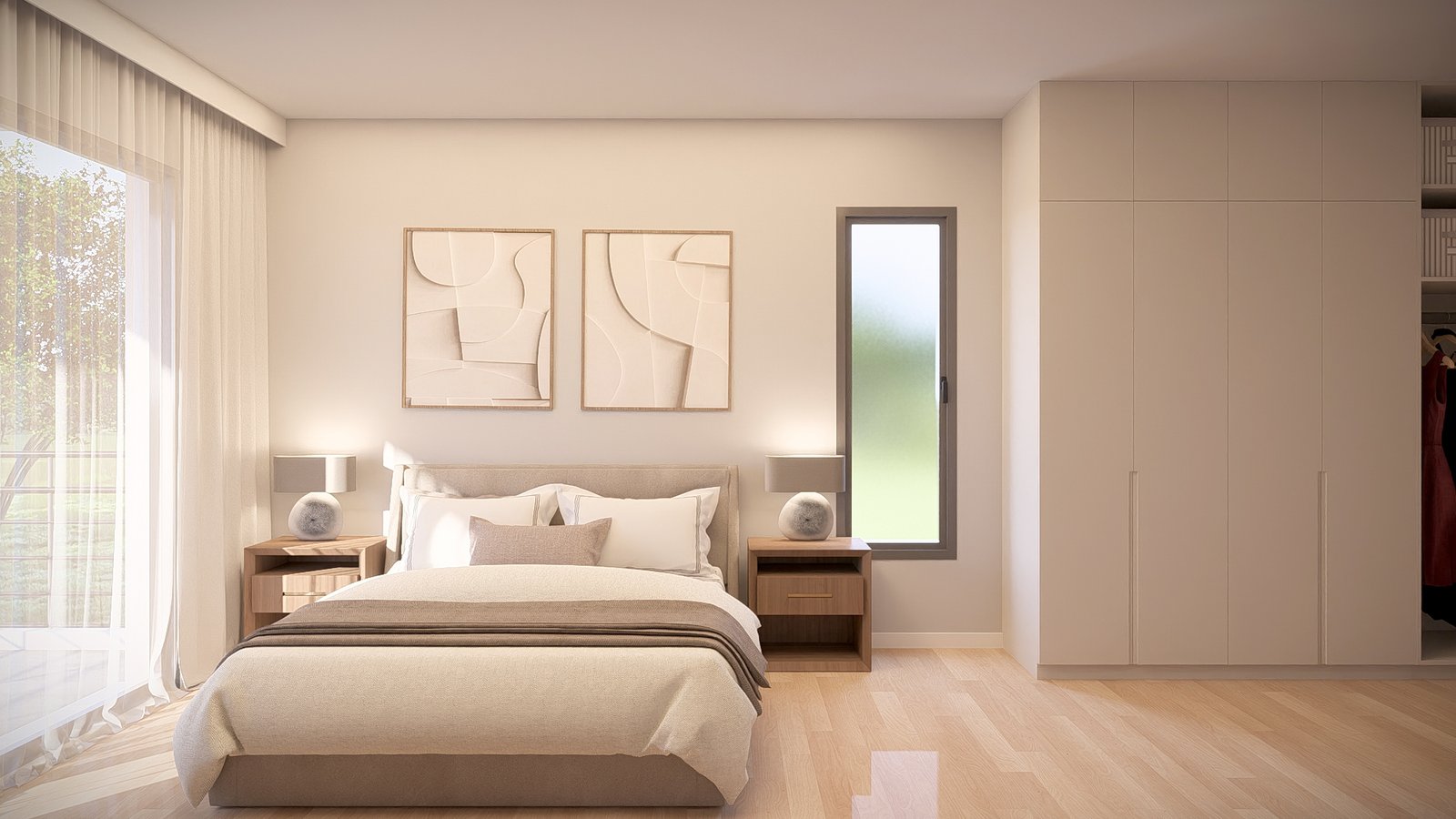 Three Bedroom Three Bathroom Villas in Geroskipou