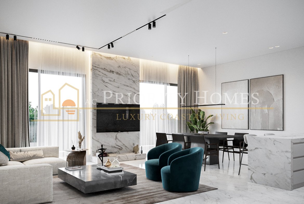 Three‑Bedroom Apartment for Sale in Geroskipou
