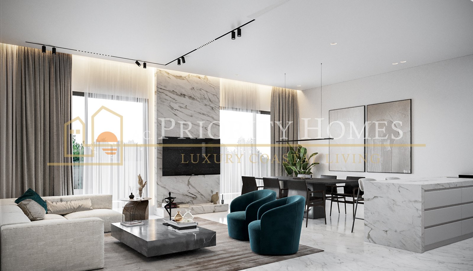 Three‑Bedroom Apartment for Sale in Geroskipou